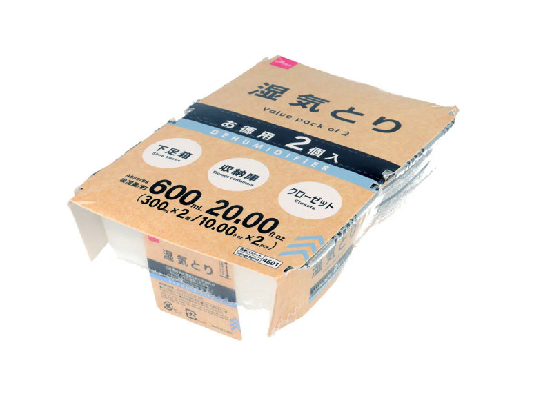湿気とり　吸湿量３００ｍＬ　２個入り
